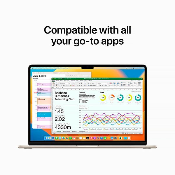 Apple 15" MacBook Air: 512GB - Starlight