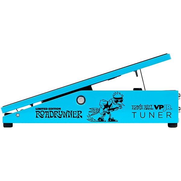 Ernie Ball Limited-Edition VPJR Roadrunner Tuner and Volume Pedal Blue
