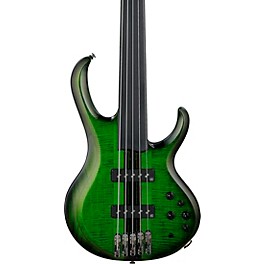 Blemished Ibanez Steve Di Giorgio Signature 5-string Electric Bass Guitar Level 2 Dark Moss Burst 197881219383