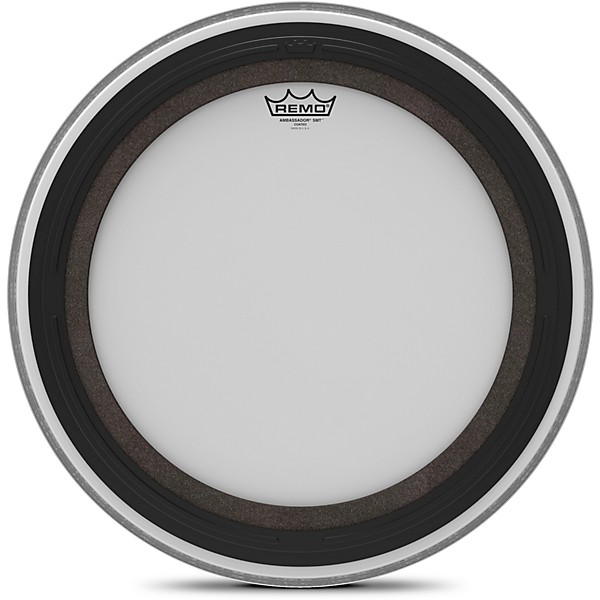 Remo Ambassador SMT Coated Bass Drum Head 20 in. White