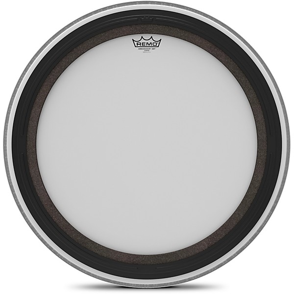 Remo Ambassador SMT Coated Bass Drum Head 24 in. White