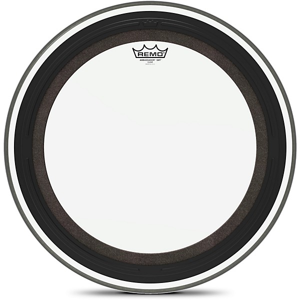 Remo Ambassador SMT Clear Bass Drum Head 20 in.
