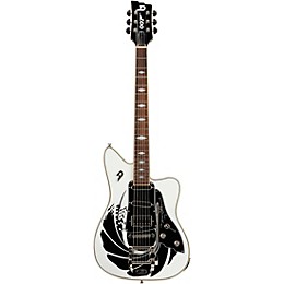 Duesenberg USA Alliance Series James Bond 007 David Arnold Edition Electric Guitar Monochrome Black and White