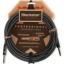 Blackstar Professional Straight to Straight Cable 10 ft. Black Blackstar Professional Straight to Straight Cable 10 ft. Black