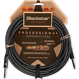 Blackstar Professional Straight to Straight Cable 10 ft. Black Blackstar Professional Straight to Straight Cable 20 ft. Black