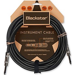 Blackstar Standard Straight to Straight Cable 10 ft. Black Blackstar Standard Straight to Straight Cable 20 ft. Black