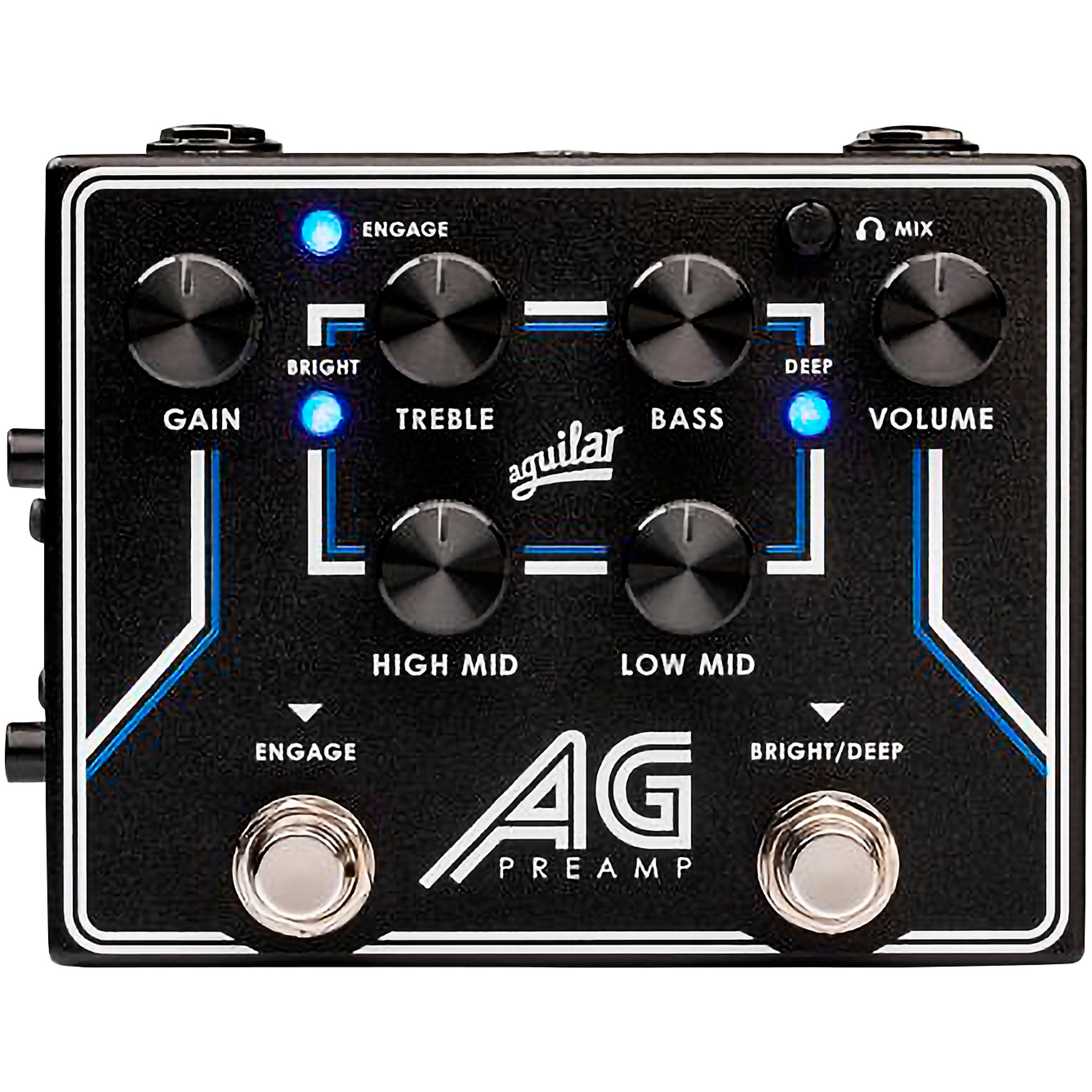 Aguilar AG Preamp Effects Pedal Black | Guitar Center