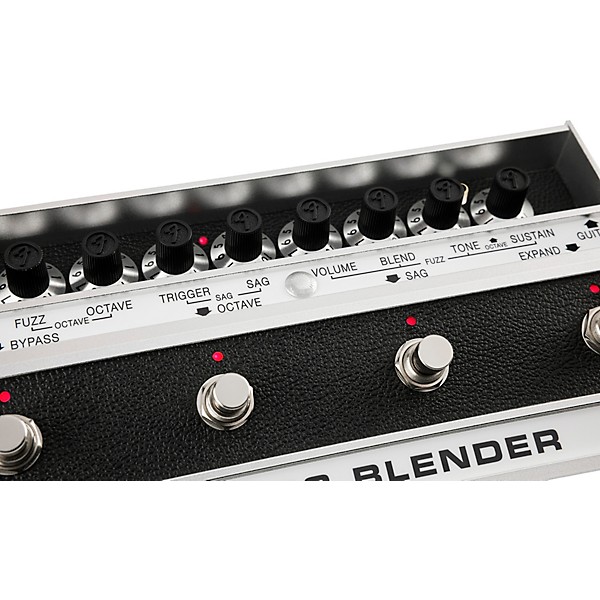 Fender Shields Blender Effects Pedal Silver