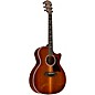 Taylor 424ce Walnut Special Edition Grand Auditorium Acoustic-Electric Guitar Shaded Edge Burst