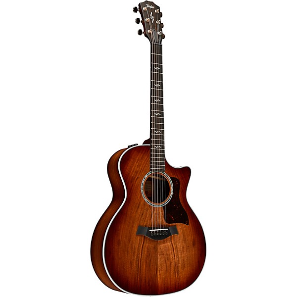 Taylor 424ce Walnut Special Edition Grand Auditorium Acoustic-Electric Guitar Shaded Edge Burst