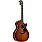 Taylor 424ce Walnut Special Edition Grand Auditorium Acoustic-Electric Guitar Shaded Edge Burst