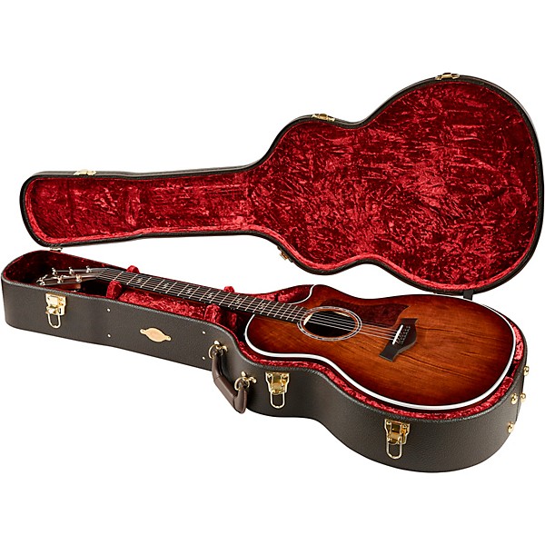 Taylor 424ce Walnut Special Edition Grand Auditorium Acoustic-Electric Guitar Shaded Edge Burst