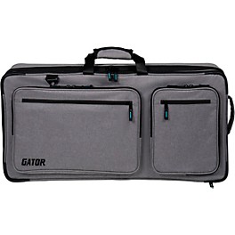 Gator G-CLUB Limited Edition XL Messenger Bag for 28-Inch DJ Controllers Gray