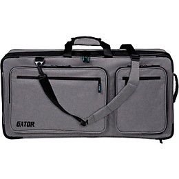Gator G-CLUB Limited Edition XL Messenger Bag for 28-Inch DJ Controllers Gray