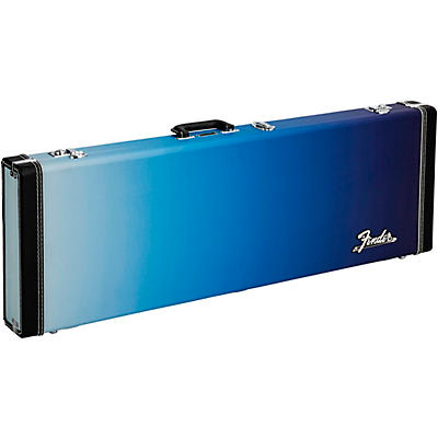 Fender Ombre Strat/Tele Case Blue Burst for sale