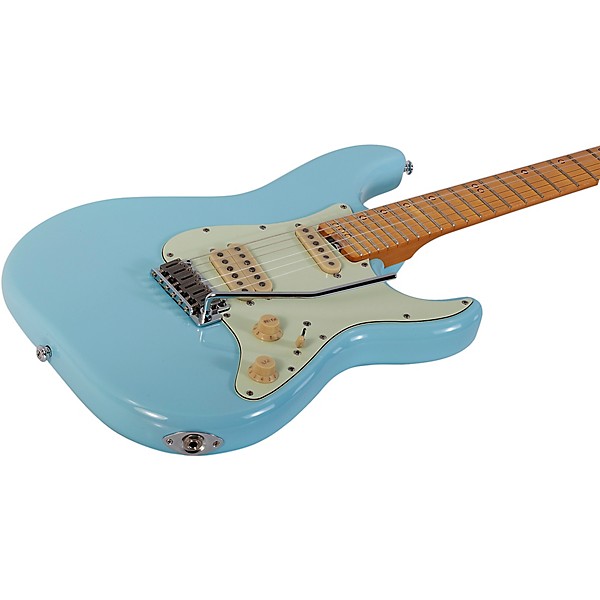 Schecter Guitar Research MV-6 Electric Guitar Super Sonic Blue