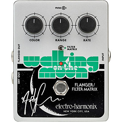 Electro-Harmonix Andy Summers Walking On The Moon Flanger/Filter Matrix Effects Pedal Grey for sale