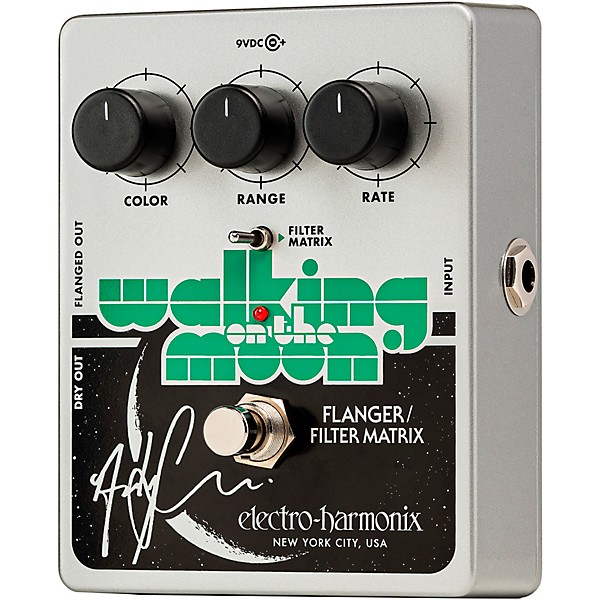 Electro-Harmonix Andy Summers Walking on the Moon Flanger/Filter Matrix Effects Pedal Grey