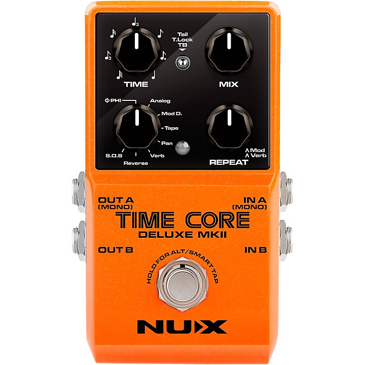 NUX Time Core Deluxe MKII with 7 Different Delays, Phrase