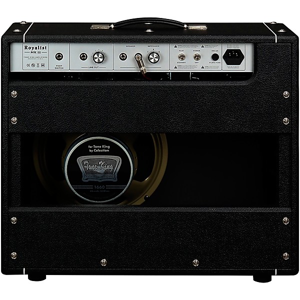 Tone King Royalist MKIII 40W All-Tube 1x12" Combo Two Channels Dual Iron Man Attenuators Black