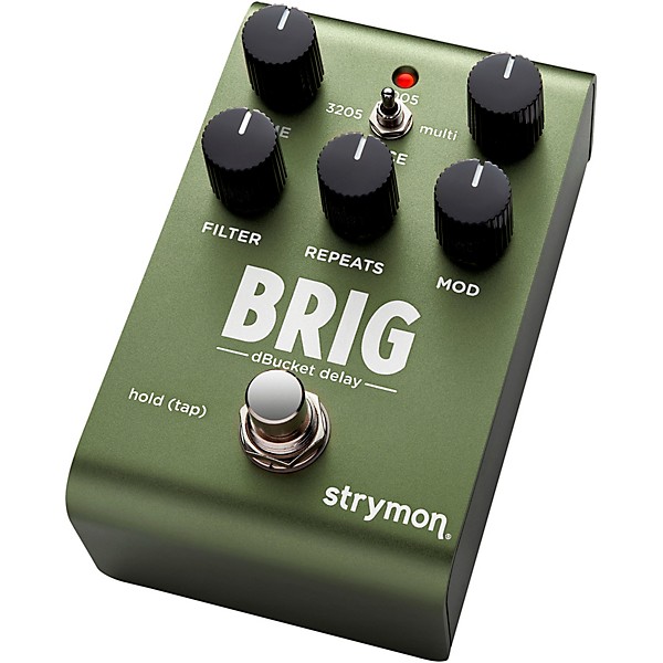 Strymon Brig Multi-Voiced dBucket Delay Effects Pedal Green