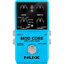 NUX Mod Core Deluxe MKII Effects Pedal Blue