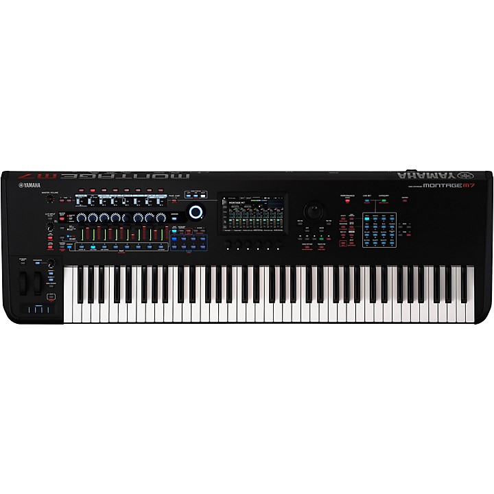 鍵盤楽器 YAMAHA MONTAGE 7 WH Yamaha Montage 7 Keyboard Synthesizer, 76-Key | zZounds