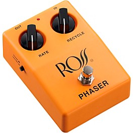 ROSS Electronics Phaser Effects Pedal Orange