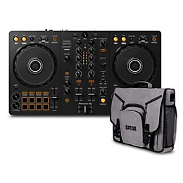 Pioneer DJ Pioneer DJ DDJ-FLX4 and Gator G-Club Messenger Bag Bundle