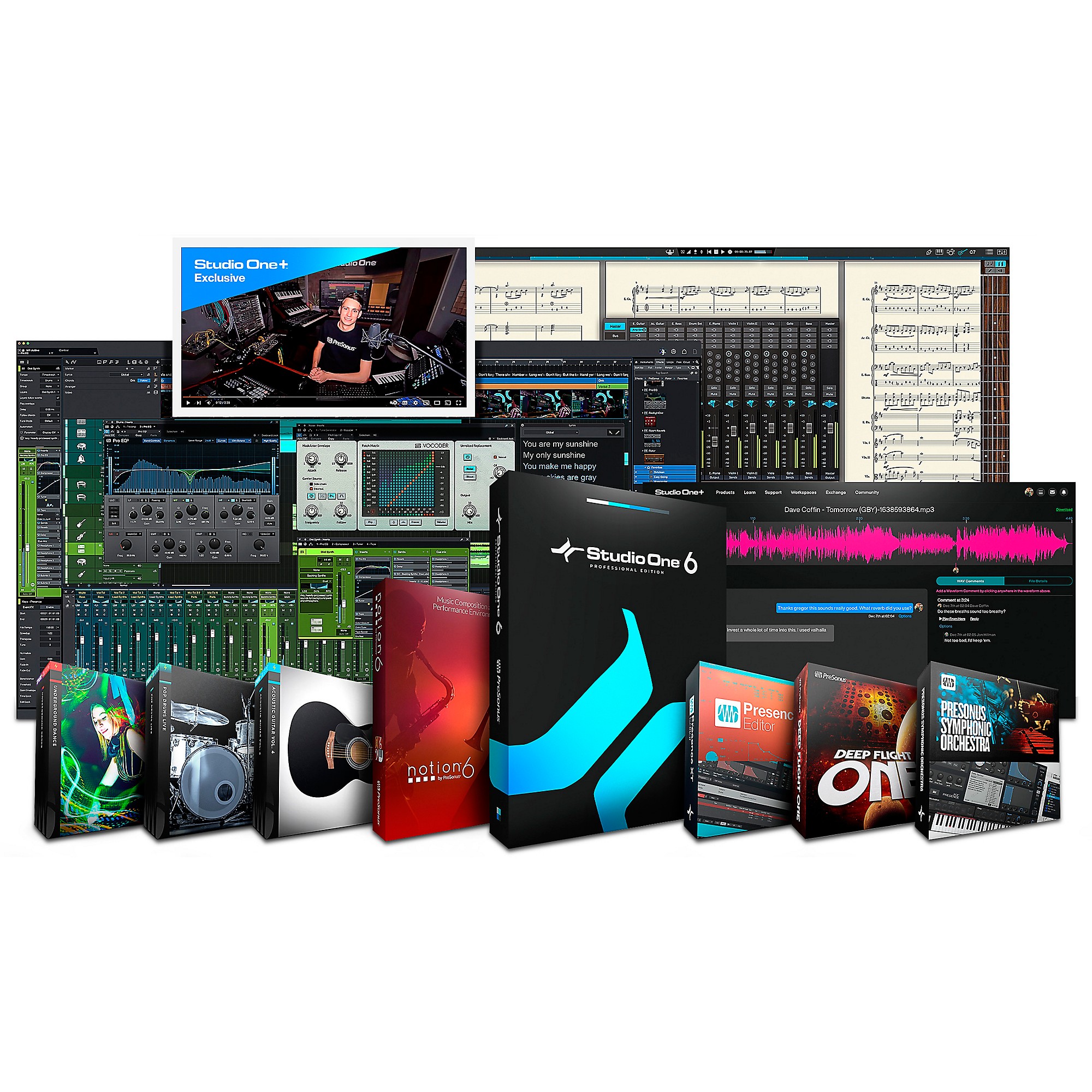 PreSonus Studio One+ Annual | Guitar Center