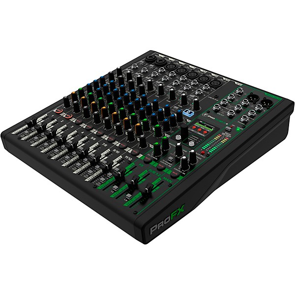 Open Box Mackie ProFX12v3+ 12-Channel Analog Mixer With Enhanced FX, USB Recording Modes and Bluetooth Level 1