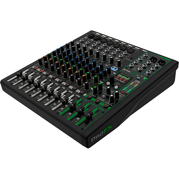 Mackie ProFX12v3+ 12-Channel Analog Mixer With Enhanced FX, USB Recording Modes and Bluetooth