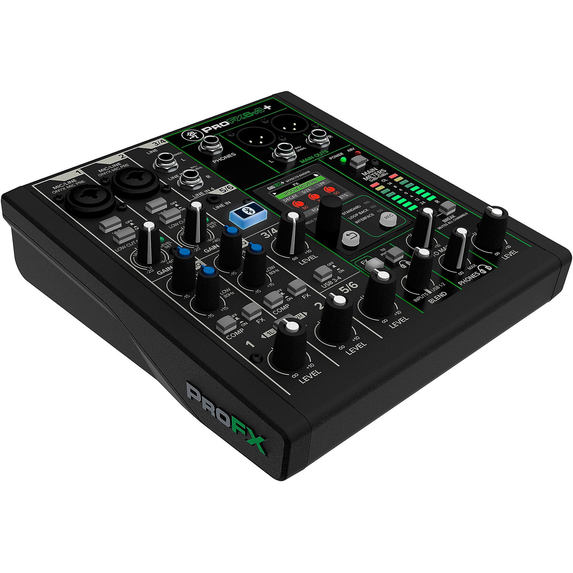 Mackie ProFX6v3+ 6-Channel Analog Mixer With Enhanced FX