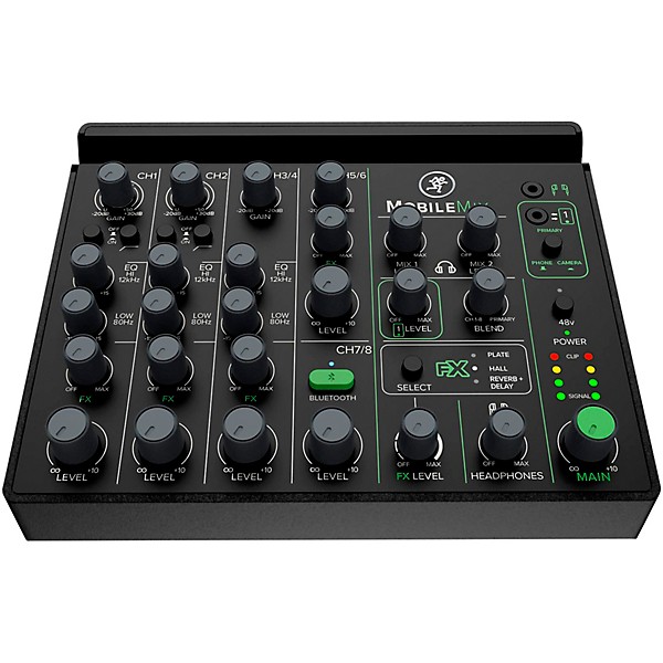 Open Box Mackie MobileMix 8-Channel USB-Powerable Mixer for A/V Production, Live Sound & Streaming Level 1