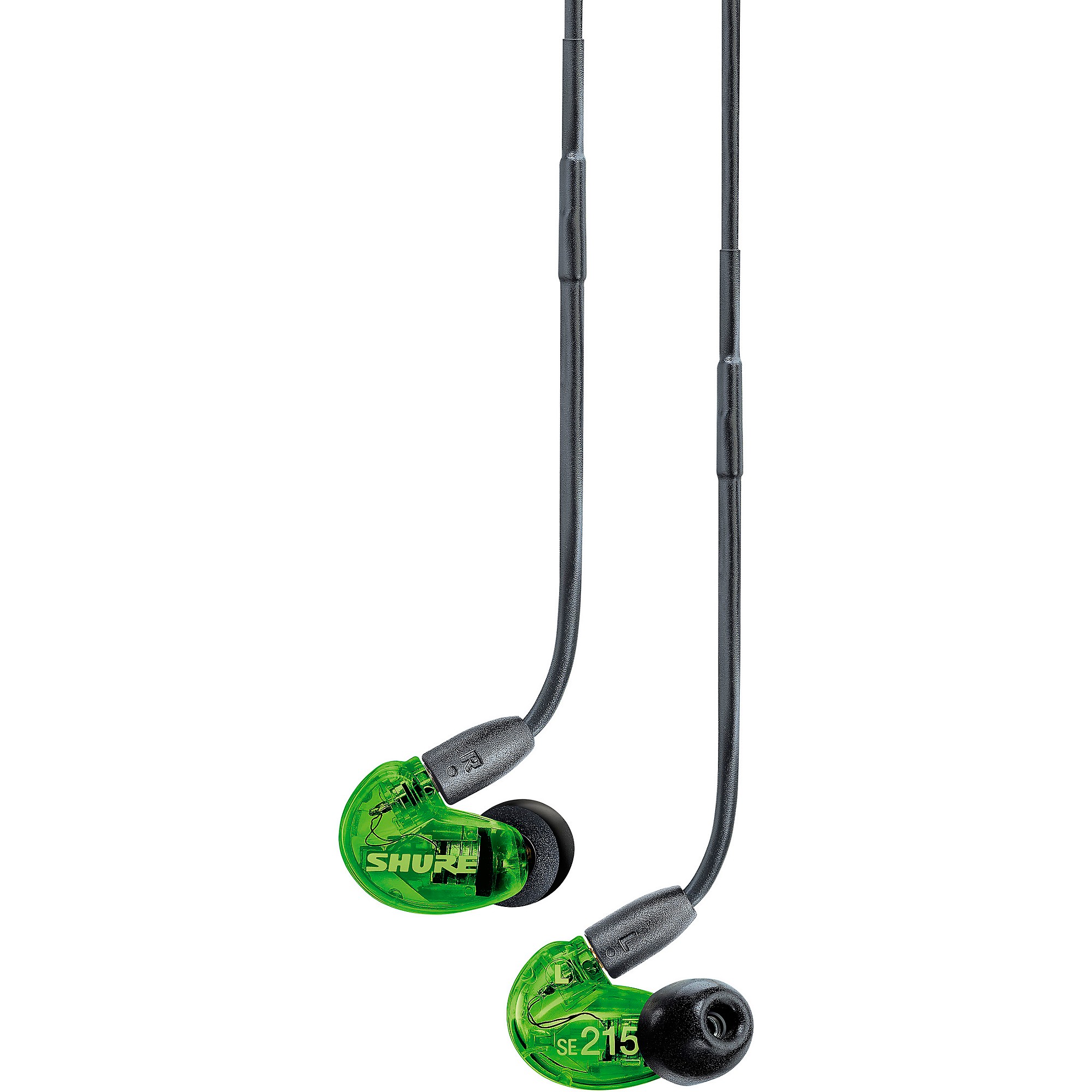 Shure Limited-Edition Green SE215 Sound Isolating Earphones 