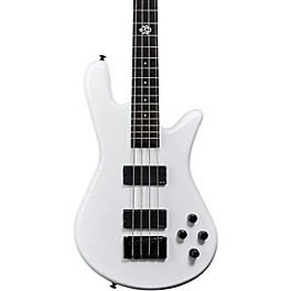 Spector NS Ethos 4 Four-String Electric Bass Solid Black ... Spector NS Ethos 4 Four-String Electric Bass White Sparkle Gloss