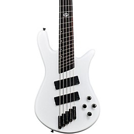 Spector NS Dimension HP 5 Five-String Multi-scale Electric Bass White Sparkle Gloss