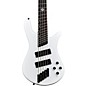 Spector NS Dimension 5 Five-String Multi-scale Electric Bass White Sparkle Gloss thumbnail