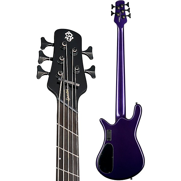 Spector NS Dimension 5 Five-String Multi-scale Electric Bass Plum Crazy Gloss