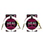Ernie Ball Straight-Angle Instrument Cable - White, 2-Pack 15 ft. thumbnail