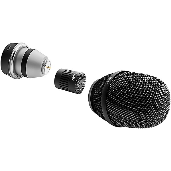 DPA Microphones d:facto 4018V Softboost Supercardioid Mic, WI2 Adapter (Wisycom), Black