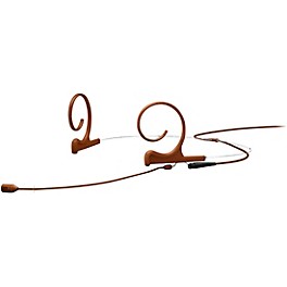 DPA Microphones 4288 CORE Directional Flex Headset Mic, 100 mm (3.9 in) Boom, Brown, TA4F Mini-XLR