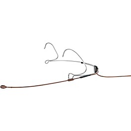 DPA Microphones 4466 CORE Omni Headset Mic, Brown, Mini-Jack