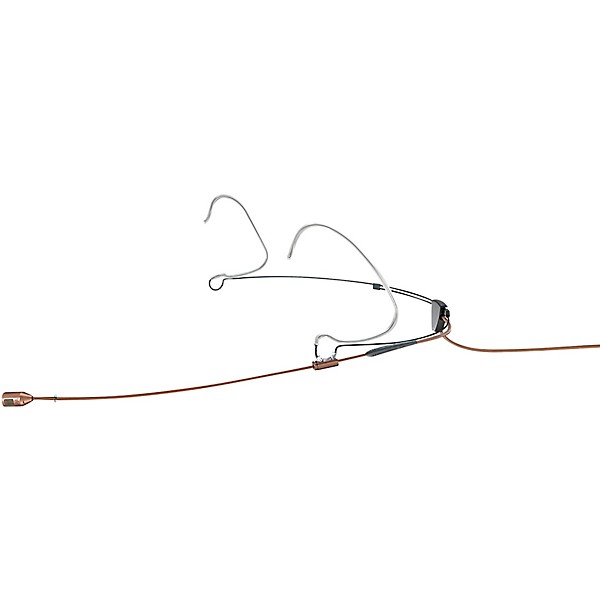 DPA Microphones 4488 CORE Directional Headset Mic, Brown, 3-pin LEMO