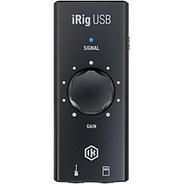 IK Multimedia iRig USB Instrument Audio Interface (USB-C)