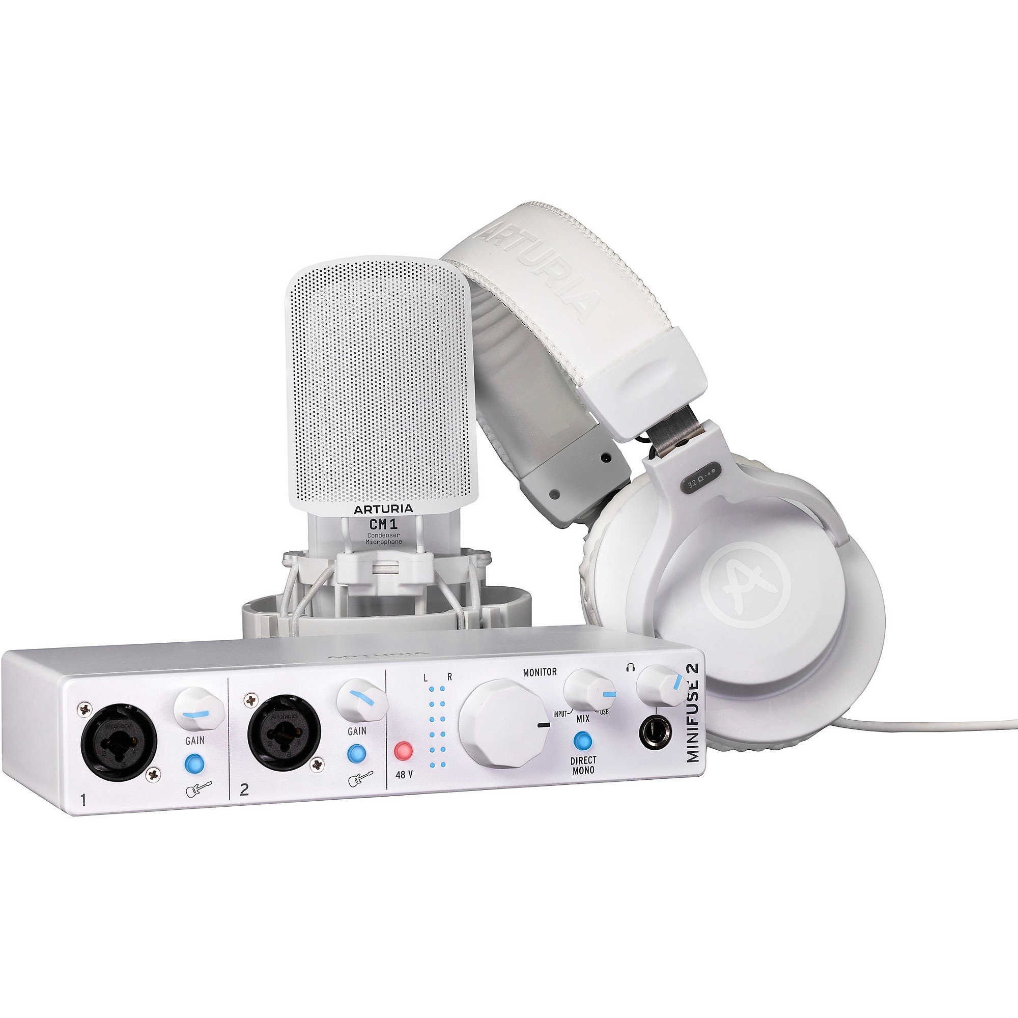 Arturia MiniFuse2 ホワイト Arturia MiniFuse 2 White – United States