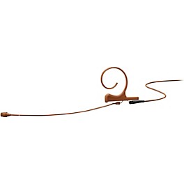 DPA Microphones 4266 CORE Omni Flex Earset Mic, 110 mm Boom, Brown, MicroDot