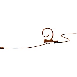 DPA Microphones 4266 CORE Omni Flex Earset Mic, 110 mm Boom, Brown, TA4F Mini-XLR