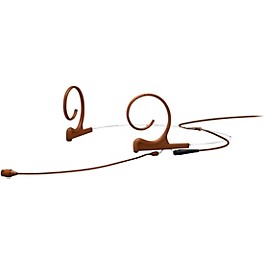 DPA Microphones 4266 CORE Omni Flex Headset Mic, 90 mm Boom, Brown, 3-pin LEMO