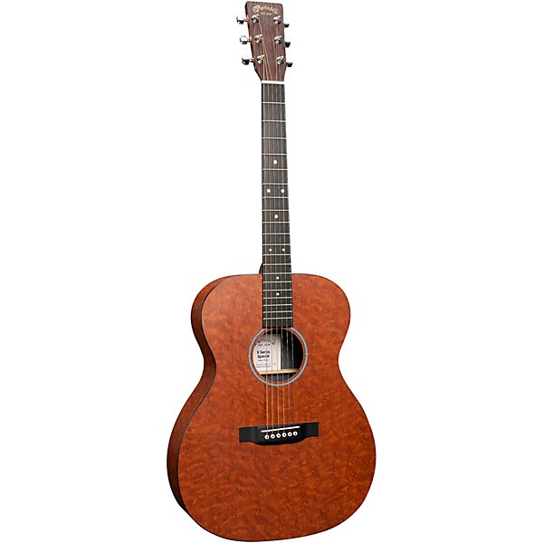 Martin Special Birdseye HPL X Series 000 Acoustic-Electric Guitar Cognac